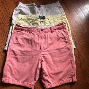 Men’s bundle of three 9” shorts